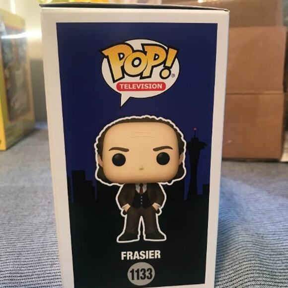 Frasier Funko Pop Television #1133 Kelsey Grammer Cheers Crane Sitcom Comedy TV - Picture 3 of 6